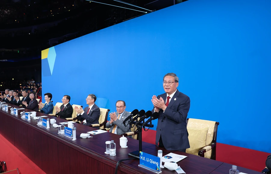第48届世界技能大赛上海开幕式现场